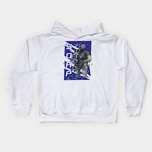 SOAP-BLUE THEME Kids Hoodie